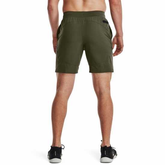 Under Armour Unstoppable Shorts Green Мъжко облекло за едри хора