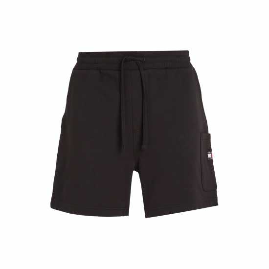 Tommy Jeans Badge Cargo Beach Shorts Black BDS Мъжки къси панталони