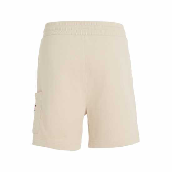 Tommy Jeans Badge Cargo Beach Shorts Beige ACI Мъжки къси панталони