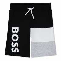 Hugo Boss Детски Шорти Boss Large Logo Shorts Juniors