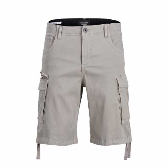 Jack And Jones Мъжки Къси Панталони С Джобове Cargo Shorts Mens Charcoal - Мъжки къси панталони