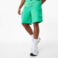 Slazenger Ft. Aitch Cargo Short Mens Bright Green Мъжко облекло за едри хора