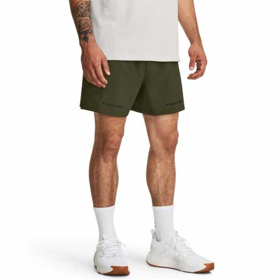 Мъжки къси панталони Under Armour Armour Pjt Rock Leg Day Short Gym Mens Green Under Armour Armour Pjt Rock Leg Day Short Gym Mens Green Мъжки къси панталони