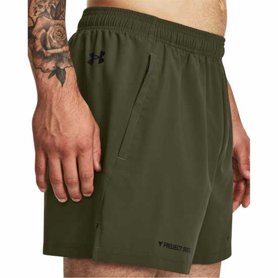 Мъжки къси панталони Under Armour Armour Pjt Rock Leg Day Short Gym Mens Green Under Armour Armour Pjt Rock Leg Day Short Gym Mens Green Мъжки къси панталони