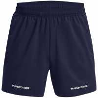Under Armour Armour Pjt Rock Leg Day Short Gym Mens Синьо Мъжки къси панталони