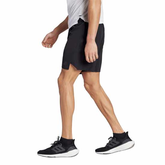 Adidas Мъжки Шорти Workout Knurling Shorts Mens Black/Black Мъжко облекло за едри хора
