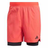 Adidas Мъжки Шорти Power Workout Two-In-One Shorts Mens