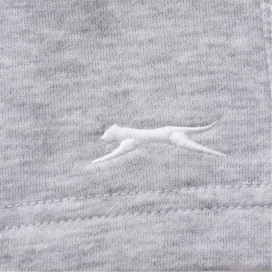 Slazenger Fleece Short Junior Grey Marl 
