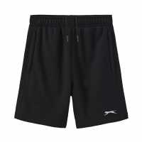 Slazenger Fleece Short Junior Black 