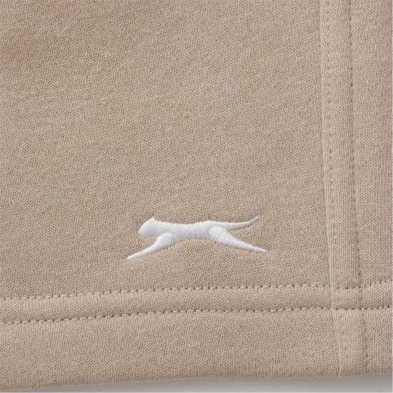 Детски къси панталони Slazenger Fleece Short Junior Stone Slazenger Fleece Short Junior Stone Детски къси панталони