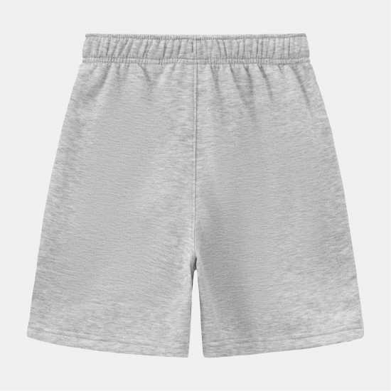Slazenger Slaz Fleece Short Jn63 Grey Marl Slazenger Slaz Fleece Short Jn63 Grey Marl