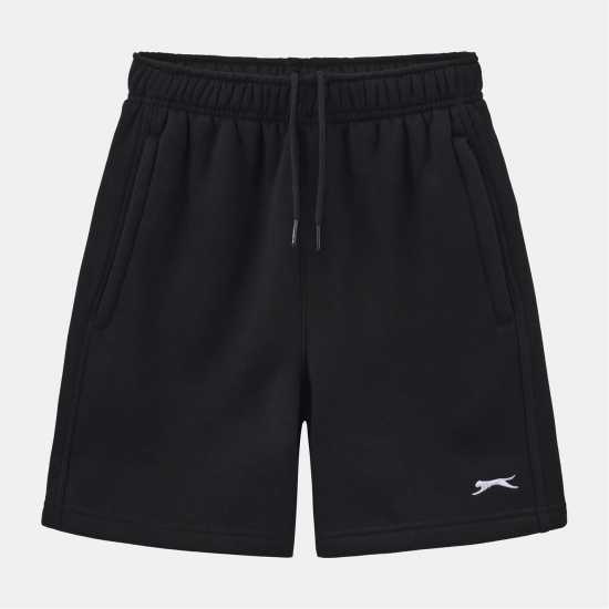 Slazenger Slaz Fleece Short Jn63 Black 