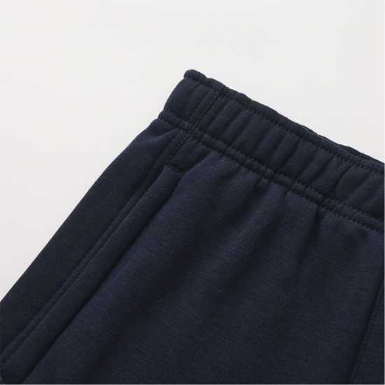 Slazenger Kids' Fleece Jogger Shorts Navy 