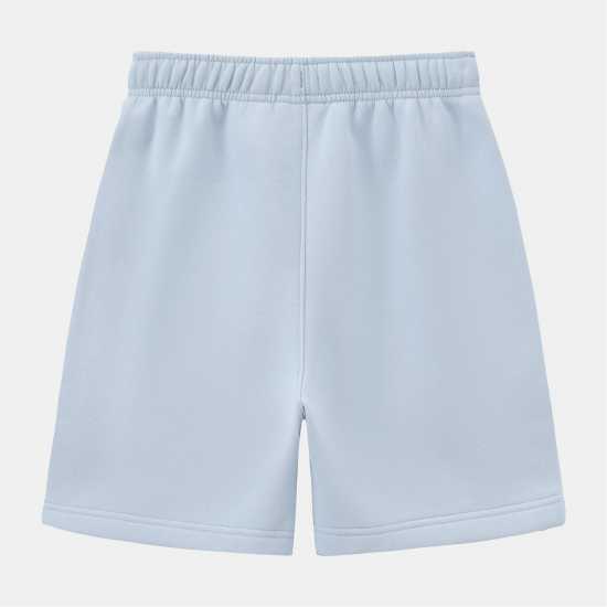 Slazenger Kids' Fleece Jogger Shorts Light Blue 