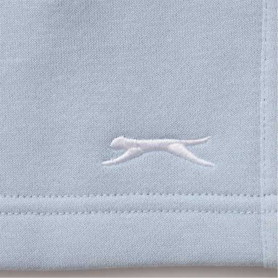 Slazenger Kids' Fleece Jogger Shorts Light Blue 