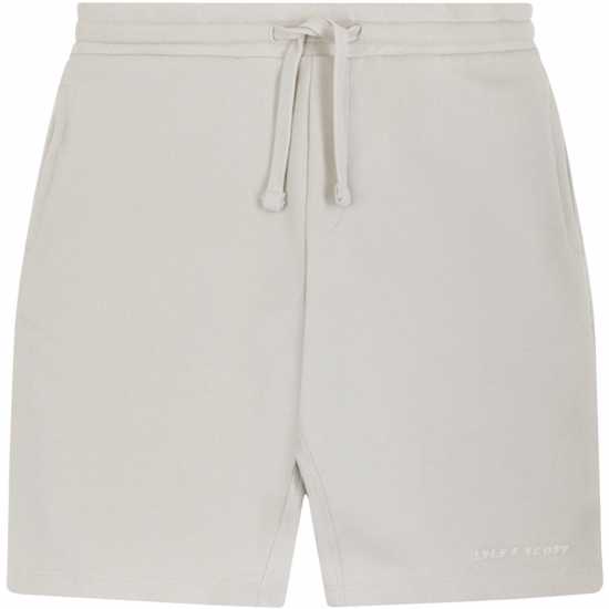 Lyle And Scott Kids' Script Embellished Fleece Jogger Shorts  