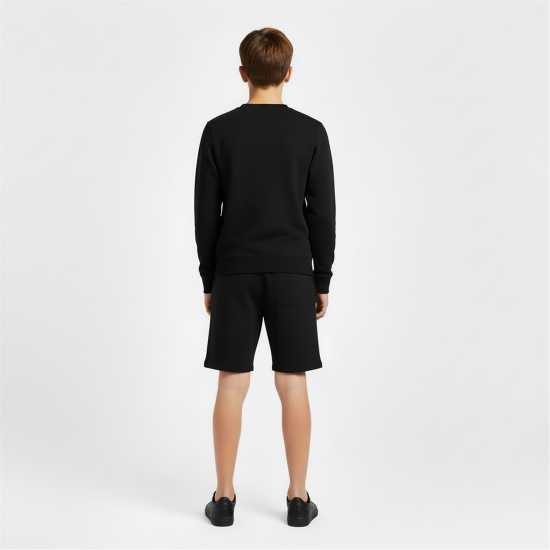 Lyle And Scott Kids' Fleece Jogger Shorts Dark Navy Z271 Lyle And Scott Kids' Fleece Jogger Shorts Dark Navy Z271