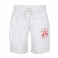 Мъжки Шорти Everlast Greatness Within Shorts Mens Сиво/червено Мъжки къси панталони