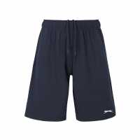 Slazenger Мъжки Шорти Жарсе Jersey Shorts Mens Морска синьо Мъжки къси панталони