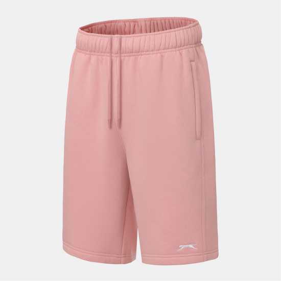 Slazenger Мъжки Шорти Полар Fleece Shorts Mens Pink 