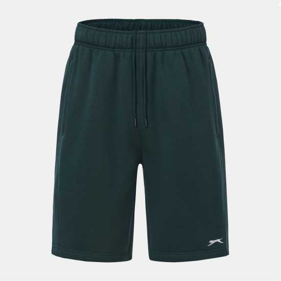 Slazenger Мъжки Шорти Полар Fleece Shorts Mens Forest Green Slazenger Мъжки Шорти Полар Fleece Shorts Mens Forest Green
