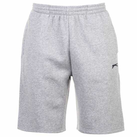 Slazenger Мъжки Шорти Полар Fleece Shorts Mens Сив марл Мъжки къси панталони