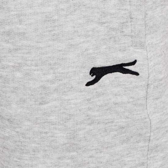 Slazenger Мъжки Шорти Полар Fleece Shorts Mens Сив марл Мъжки къси панталони