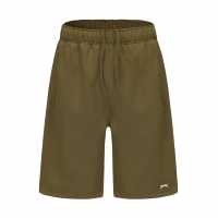 Slazenger Мъжки Шорти Полар Fleece Shorts Mens Хаки 