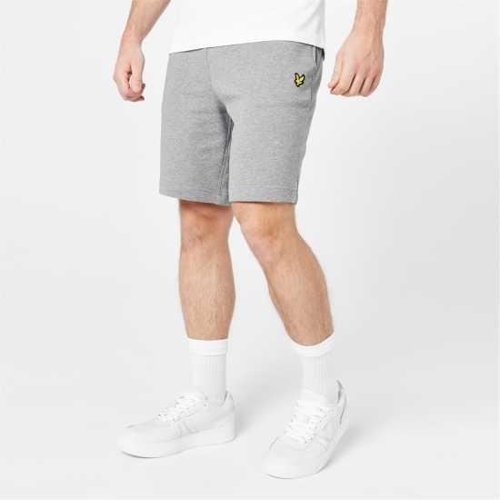 Lyle And Scott Fleece Shorts Сиво T28 Lyle And Scott Fleece Shorts Сиво T28