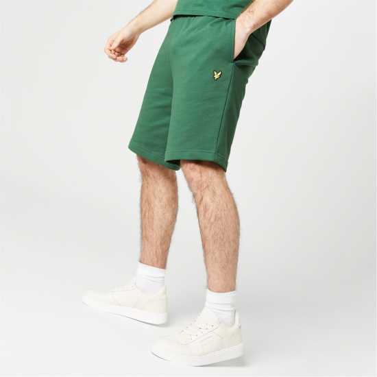 Мъжки къси панталони Lyle And Scott Shorts Английско зелено W510 Lyle And Scott Shorts Английско зелено W510 Мъжки къси панталони