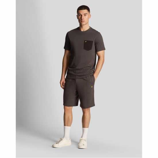 Lyle And Scott Shorts Гънметал W635 Мъжки къси панталони