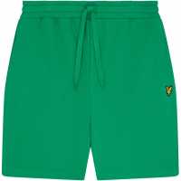 Lyle And Scott Shorts Grid Green Мъжки къси панталони