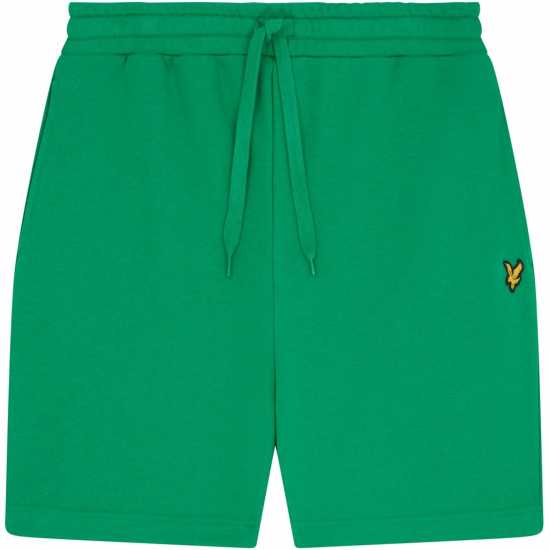 Lyle And Scott Shorts Grid Green Мъжки къси панталони