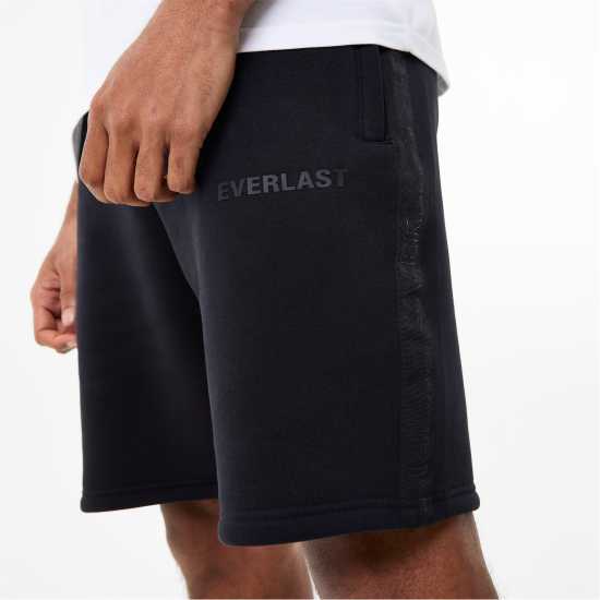 Everlast Мъжки Шорти Taped Shorts Mens Black Мъжко облекло за едри хора
