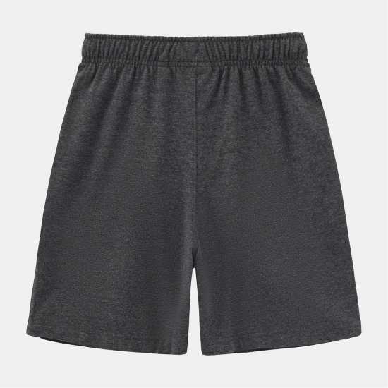 Slazenger Slaz Jersey Short Jn63 Charcoal Marl Slazenger Slaz Jersey Short Jn63 Charcoal Marl