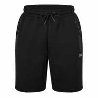 Мъжки Къси Панталони Полар Everlast Tech Fleece Short Mens Черно Мъжки къси панталони