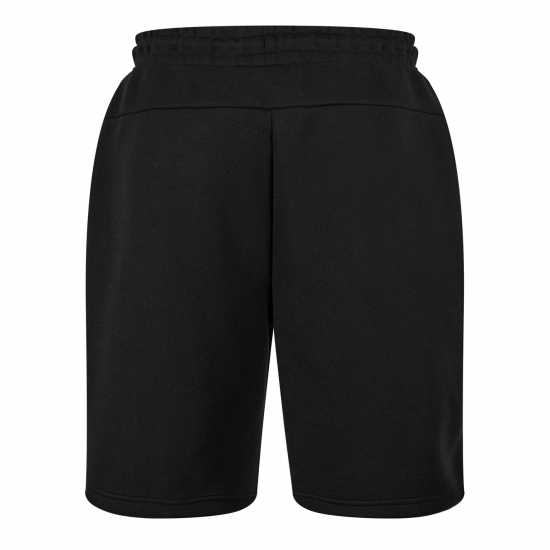 Мъжки Къси Панталони Полар Everlast Tech Fleece Short Mens Черно Мъжки къси панталони