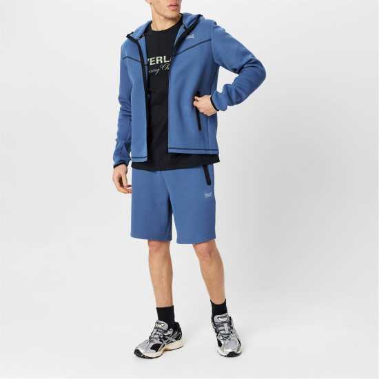 Мъжки Къси Панталони Полар Everlast Tech Fleece Short Mens Индиго Мъжки къси панталони