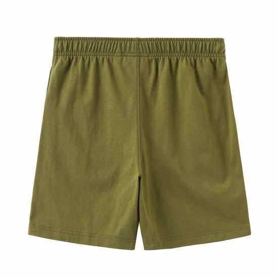 Slazenger Детски Шорти Jersey Shorts Junior Хаки Детски къси панталони