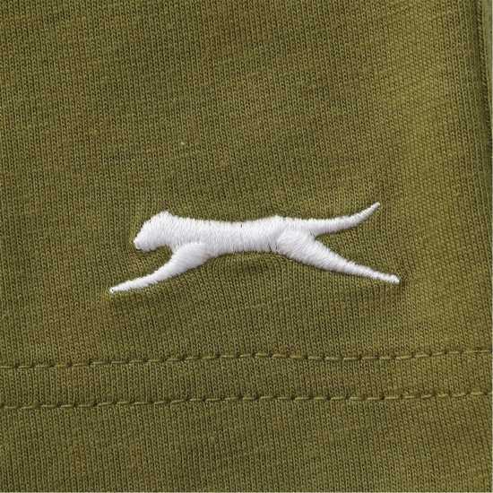Slazenger Детски Шорти Jersey Shorts Junior Хаки Детски къси панталони