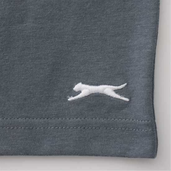 Slazenger Детски Шорти Jersey Shorts Junior Slate Детски къси панталони