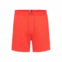 Tommy Jeans Men's Fleece Jogger Shorts Ярко червен 