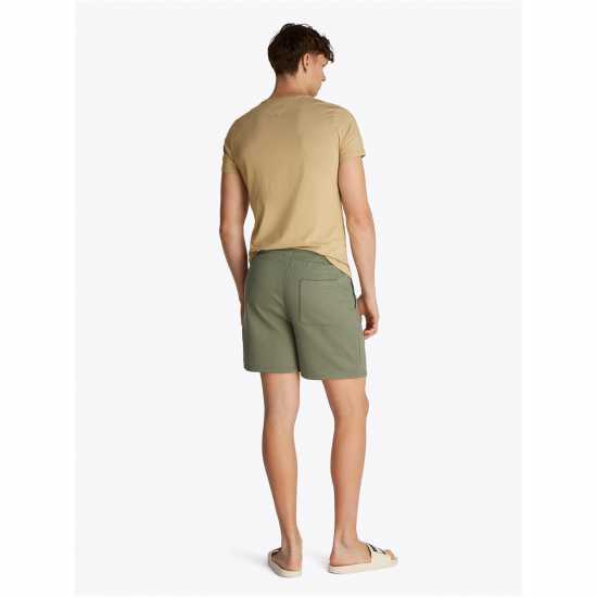 Tommy Jeans Men's Fleece Jogger Shorts Аруба Зелено 