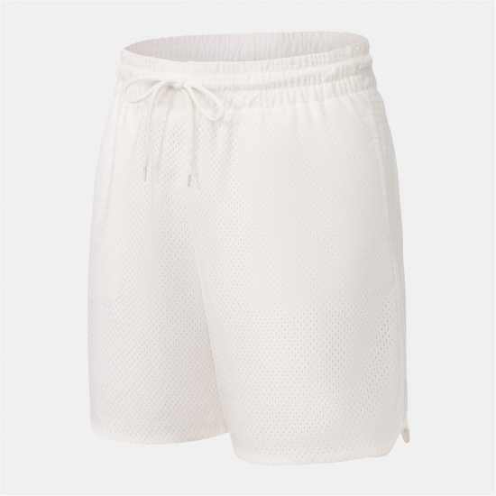 Мъжки къси панталони Lonsdale Mesh Short Mens White Lonsdale Mesh Short Mens White Мъжки къси панталони