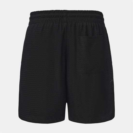 Мъжки къси панталони Lonsdale Mesh Short Mens Black Lonsdale Mesh Short Mens Black Мъжки къси панталони