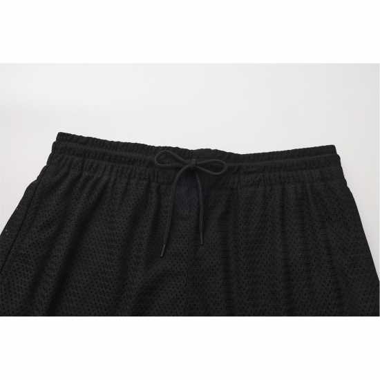 Мъжки къси панталони Lonsdale Mesh Short Mens Black Lonsdale Mesh Short Mens Black Мъжки къси панталони