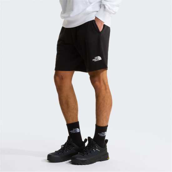 Мъжки Къси Панталони Полар The North Face Tnf Simple Dome Fleece Short Mens TNF Black 