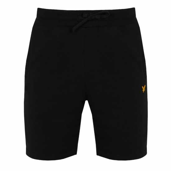 Lyle And Scott Sport Sport Piping Shorts True Black 572 - Мъжко облекло за едри хора
