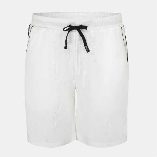 Fabric Мъжки Шорти Waffle Shorts Mens White 