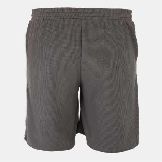 Fabric Мъжки Шорти Waffle Shorts Mens Dark Grey 